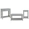 Alaterre Furniture Coventry 36" Coffee Table, End Table with Tray and Console/TV Table, Color: Gray ANCT02141840 - alternate 1